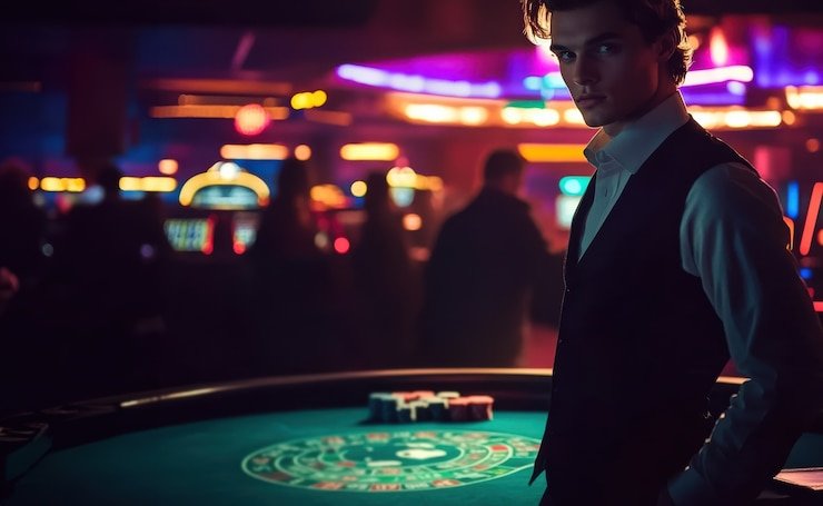 French Roulette payout table and betting options on winslot8